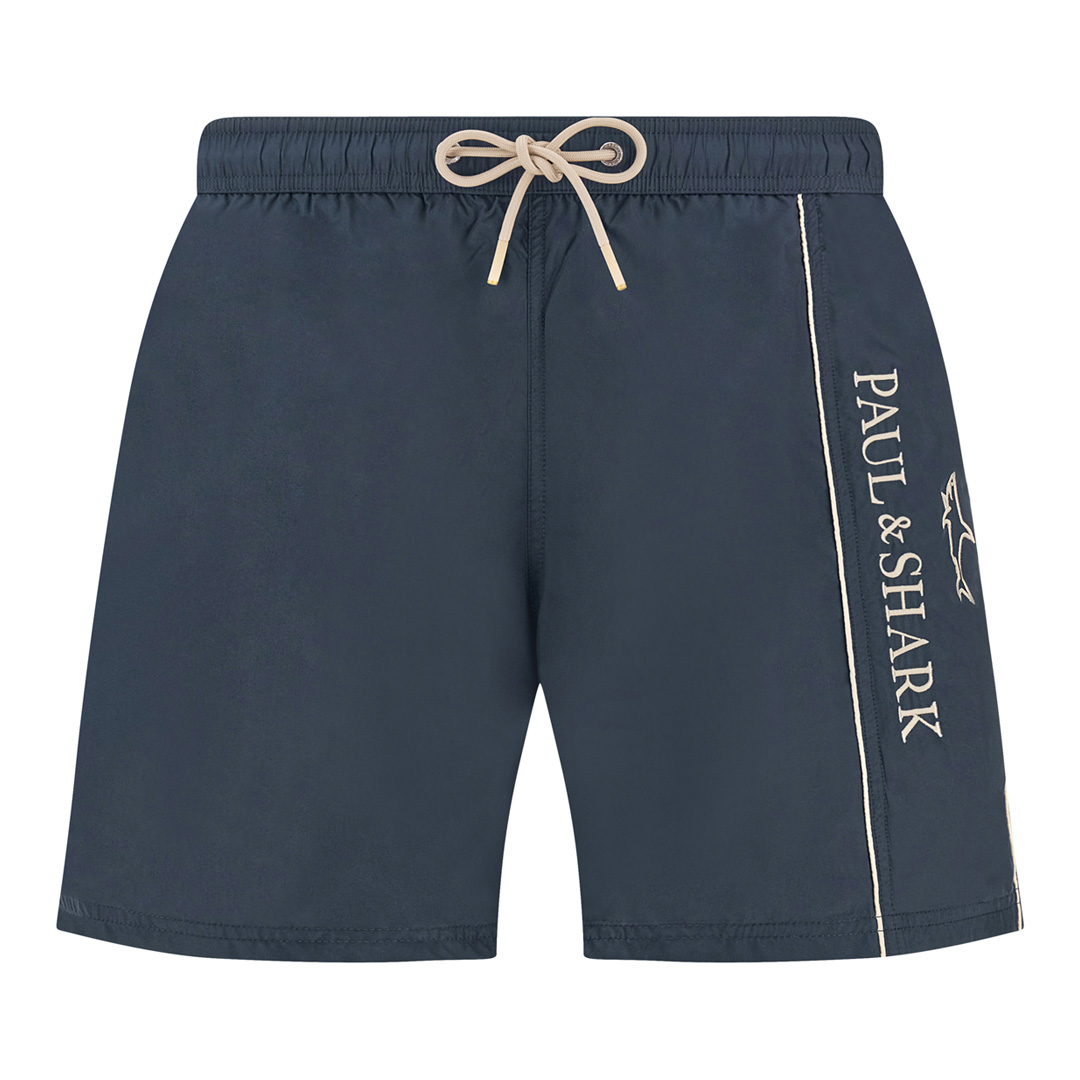 Paul & Shark Men's Blue Plaza Taupe Portofino Swimwear, Man, Size: S