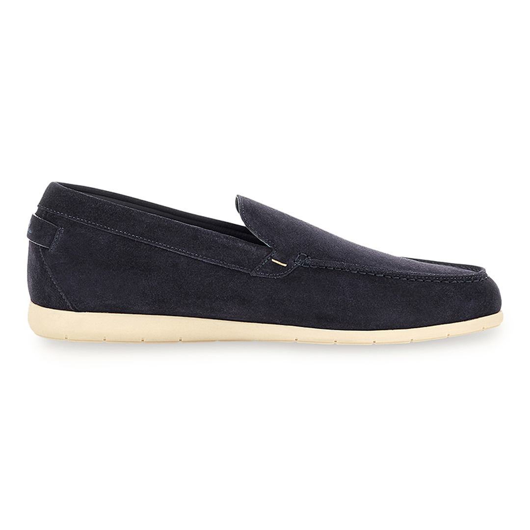 Paul & Shark Men's Dama Blue Portofino Suede Loafers, Man, Size: 41