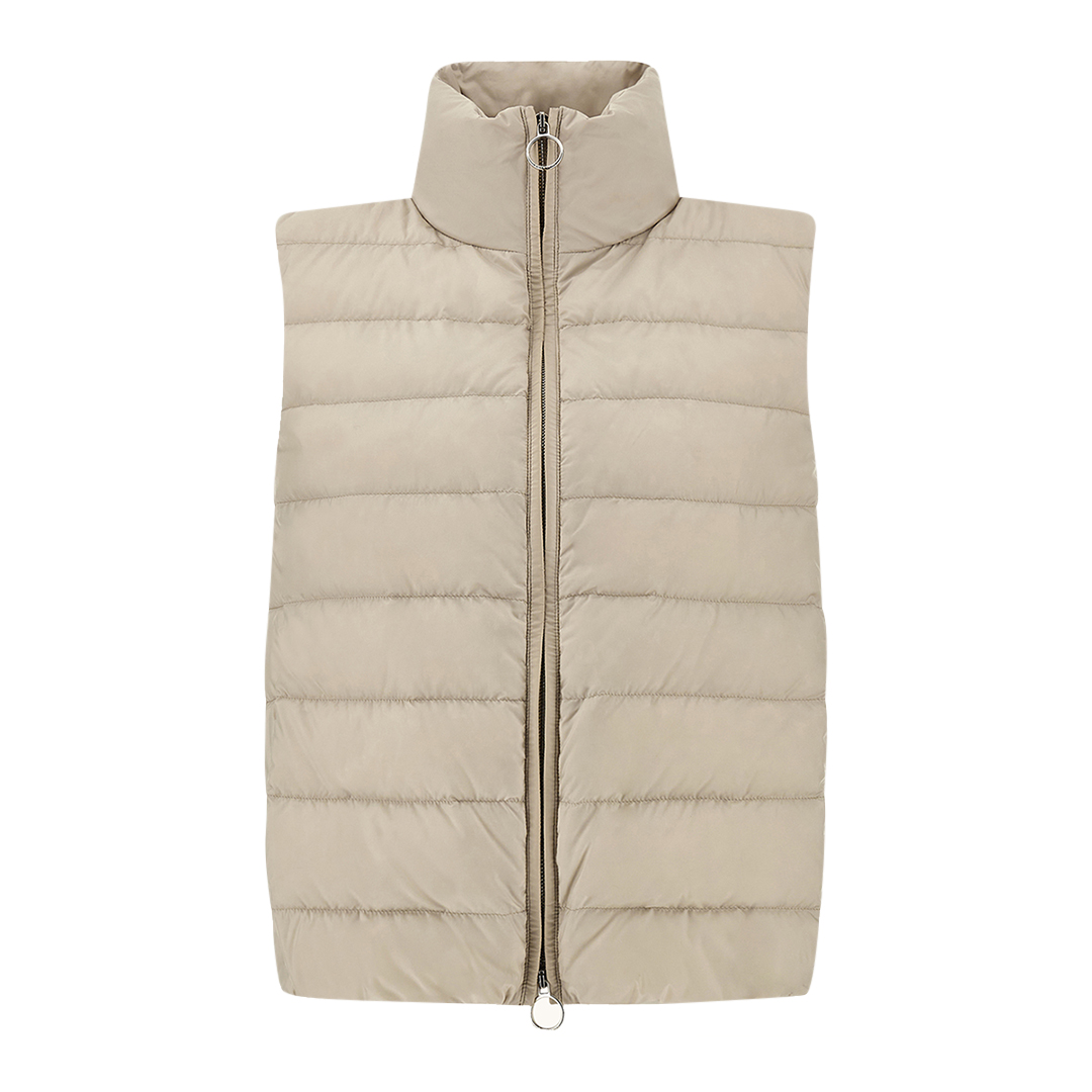 Gilet Ultralight down, Donna, BEIGE CHIARO, Taglia: M