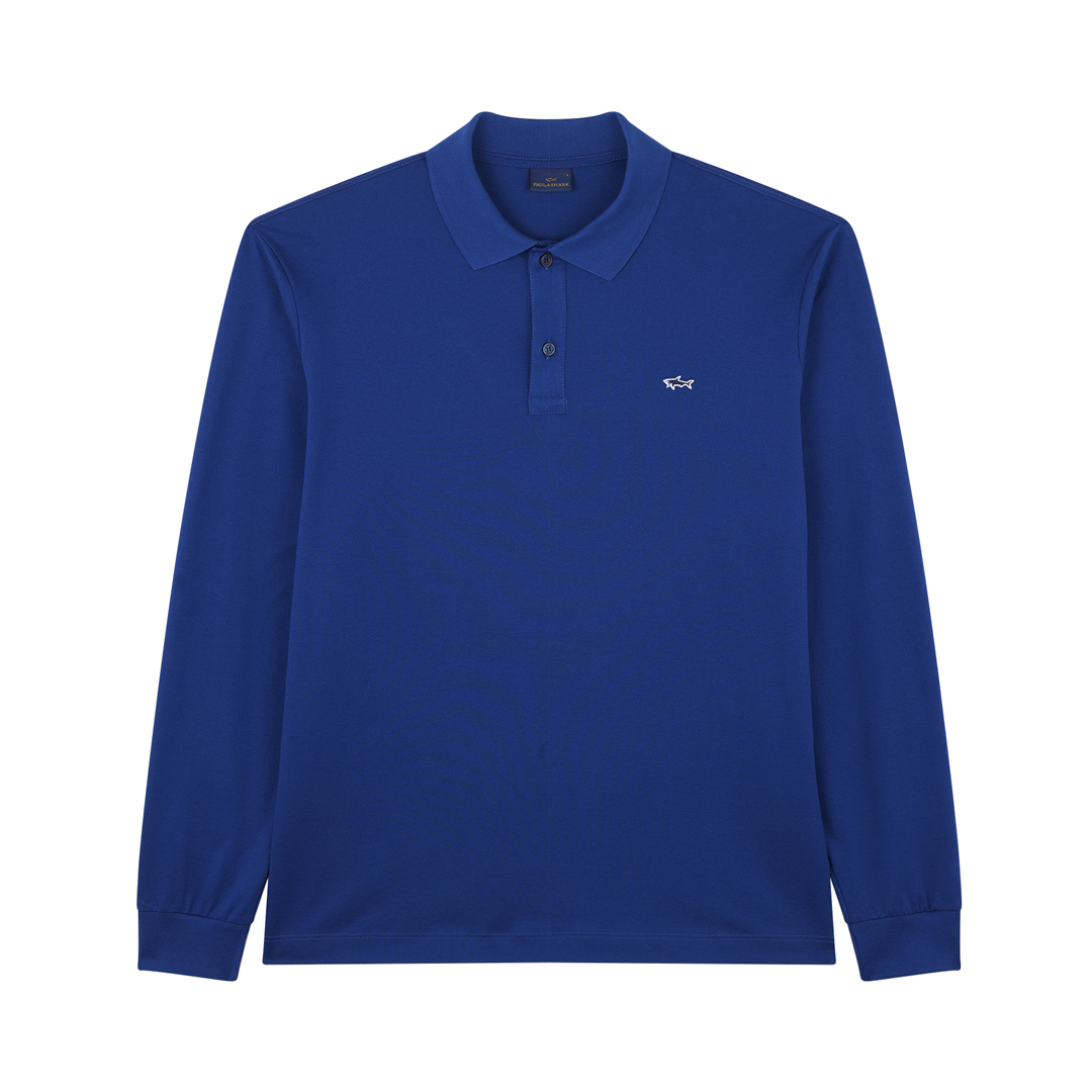 Paul & Shark Men's Bluette Double Piqué Cotton Polo, Man, Size: Xxl