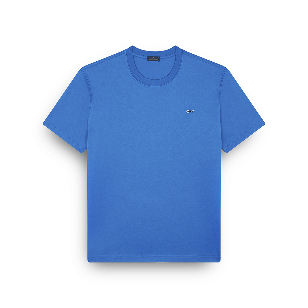 Paul & Shark Men's Directoire Blue Cotton Jersey T-Shirt, Man, Size: M