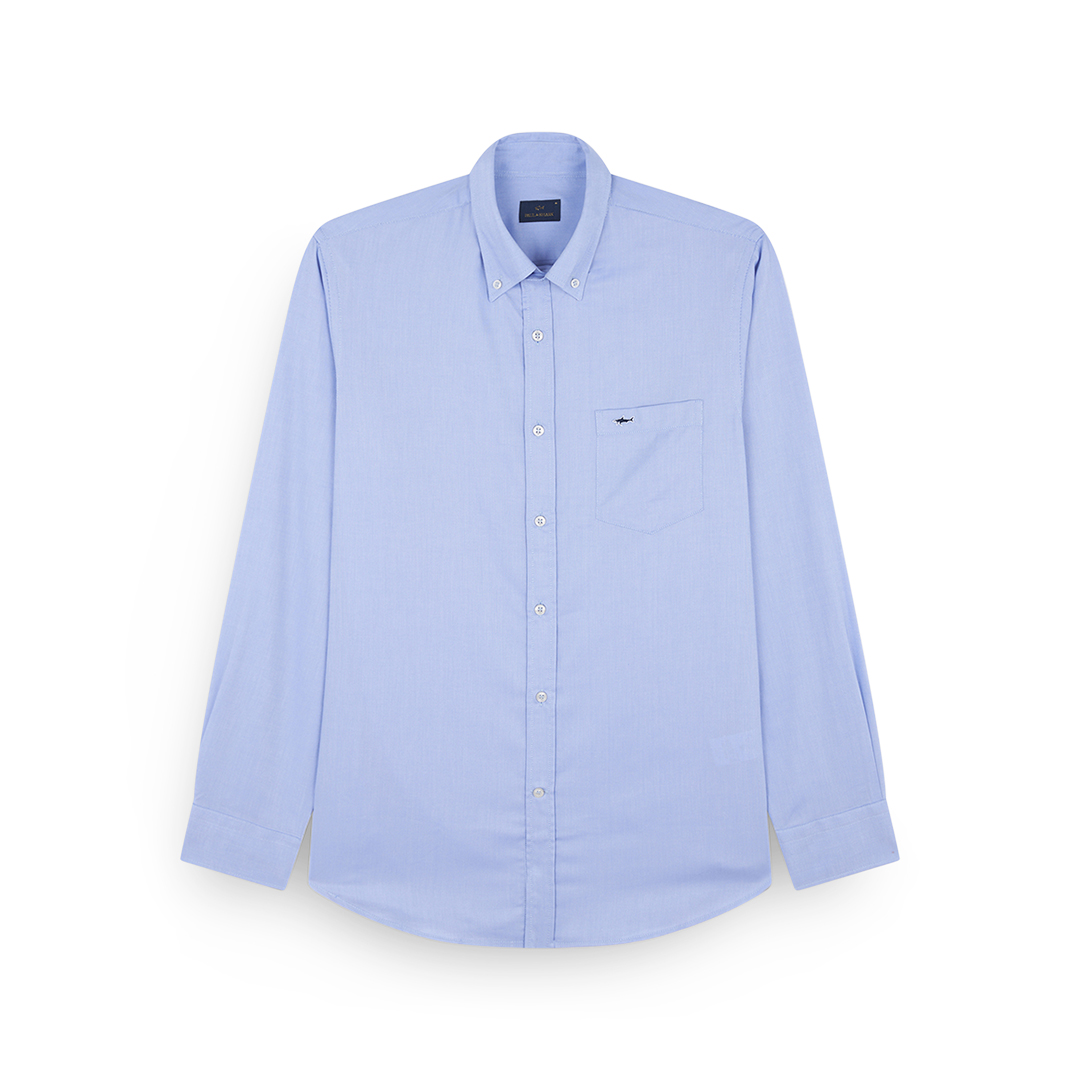 Paul & Shark Men's Allure Oxford Cotton Shirt, Man, Size: 047